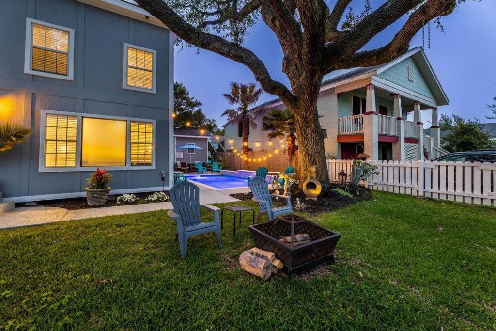 5/3 With A Heated Pool 2 Min From Beach, Updated Vila Galveston Exterior foto