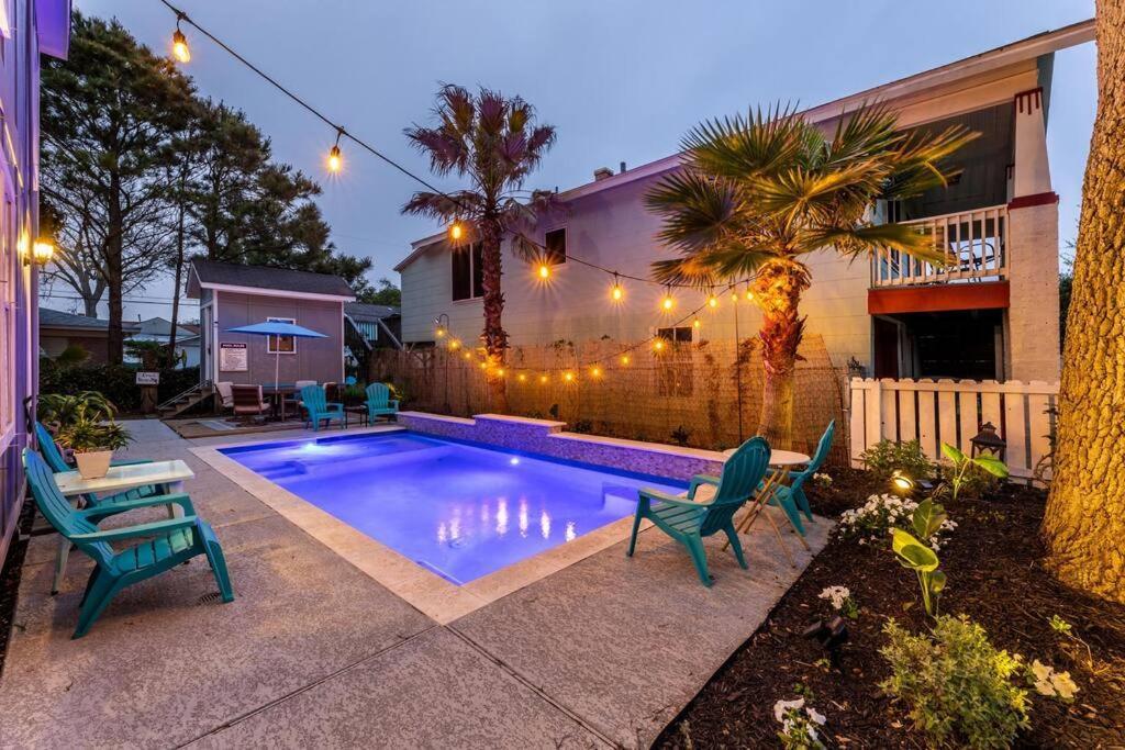 5/3 With A Heated Pool 2 Min From Beach, Updated Vila Galveston Exterior foto