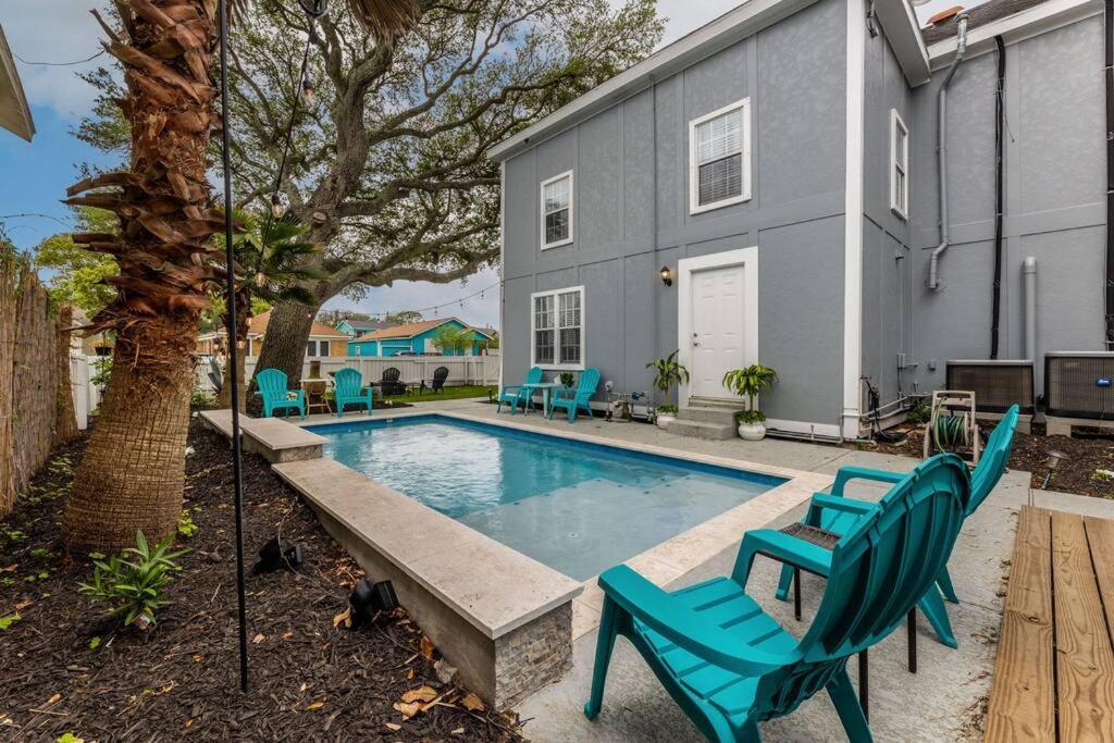 5/3 With A Heated Pool 2 Min From Beach, Updated Vila Galveston Exterior foto